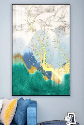 File ảnh File tranh hiện đại pha lê gương KF70281 (gốc) trang trí khách sạn