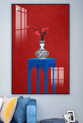 Download file gốc File tranh hiện đại pha lê gương KF70340 (in lụa) cao cấp