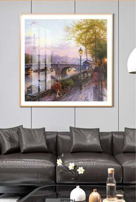 File tranh File tranh hiện đại pha lê gương KF70352 (ảnh gốc) in trần xuyên sáng