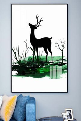 File ảnh File tranh hiện đại pha lê gương KF70377 (gốc) cho trang trí nhà hàng