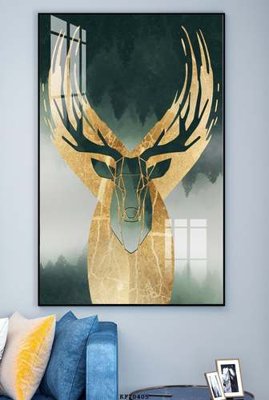 File gốc File tranh hiện đại pha lê gương KF70405 (in mica) cắt laser