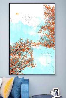 File tranh ảnh gốc File tranh hiện đại pha lê gương KF70408 dùng cho in khổ lớn