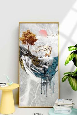 Chi tiết file tranh tráng gương File tranh hiện đại pha lê gương KF70493 (ảnh gốc)