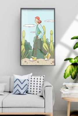 File gốc File tranh hiện đại pha lê gương KF70523 (trang trí) phòng làm việc