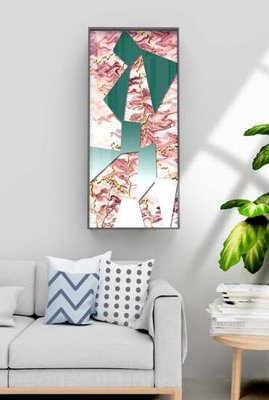 Tải file File tranh hiện đại pha lê gương KF70535 (PSD) cho in tranh 3D