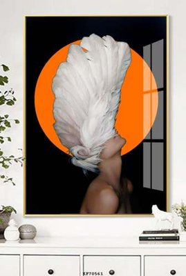 Tải file PSD File tranh hiện đại pha lê gương KF70561 (nguyên layer) để in