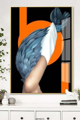 Tải file PSD File tranh hiện đại pha lê gương KF70573 (nguyên layer) để in