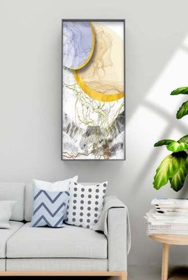 Download file tranh PSD File tranh hiện đại pha lê gương KF70611 để chỉnh sửa