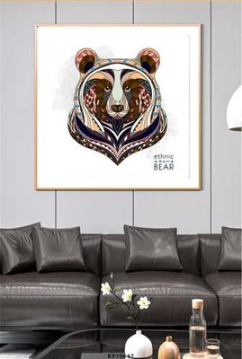 File tranh in tráng gương File tranh hiện đại pha lê gương KF70647 (siêu nét)