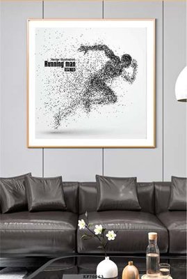 File in mica File tranh hiện đại pha lê gương KF70663 (ảnh gốc) đẹp