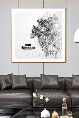 File in ấn cao cấp File tranh hiện đại pha lê gương KF70665 (file gốc)