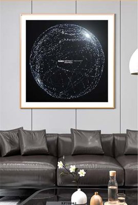 Tệp tin gốc File tranh hiện đại pha lê gương KF70682 (dùng cho in ấn) chuyên nghiệp