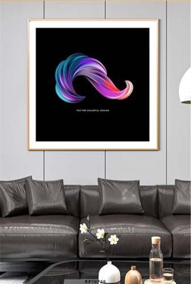 File tranh File tranh hiện đại pha lê gương KF70720 (bản gốc) treo tường