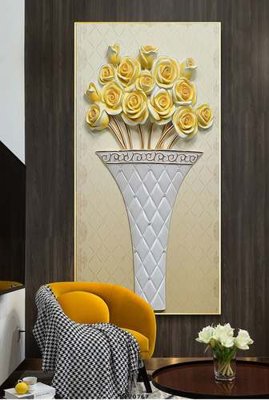 Tải file File tranh hiện đại pha lê gương KF70767 (gốc) làm file thiết kế