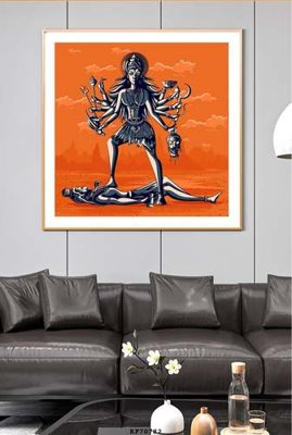 Ảnh mô tả file gốc in mica File tranh hiện đại pha lê gương KF70782