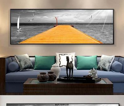 File tranh File tranh hiện đại pha lê gương KF70810 (bản gốc) treo phòng ăn