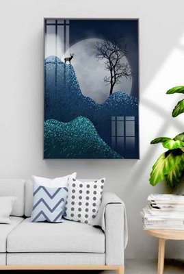 Tải file tranh File tranh hiện đại pha lê gương KF70937 (gốc) tại Filetranh.com