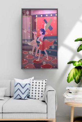 File gốc File tranh hiện đại pha lê gương KF70940 (PNG) chất lượng cao