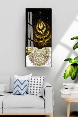 File gốc File tranh hiện đại pha lê gương KF70965 (in tráng gương) sang trọng