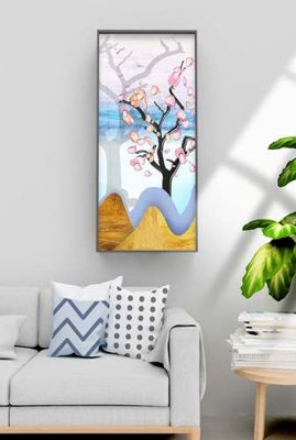 File PSD File tranh hiện đại pha lê gương KF71010 (gốc) cho designer