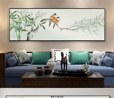 File tranh File tranh hiện đại pha lê gương KF71034 (bản gốc) treo tường