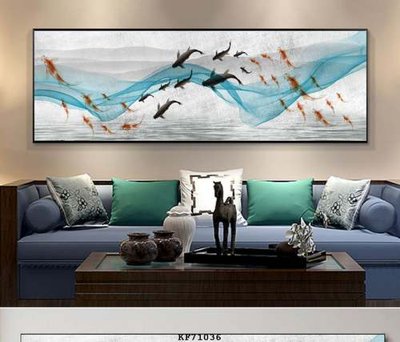 File ảnh File tranh hiện đại pha lê gương KF71036 (gốc) in PP, decal