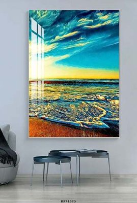 Ảnh gốc File tranh hiện đại pha lê gương KF71073 (nét căng) in mica