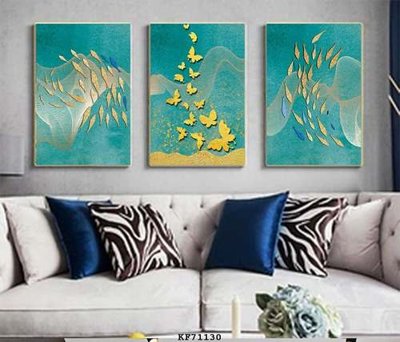 File tranh File tranh hiện đại pha lê gương KF71130 (ảnh gốc) in trần nhà