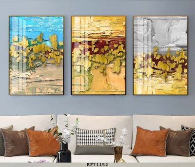 Cung cấp file tranh gốc File tranh hiện đại pha lê gương KF71152 độc quyền