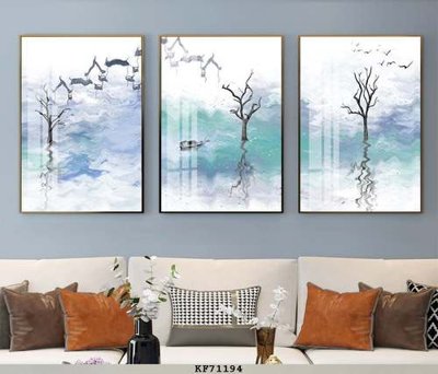 File tranh trang trí File tranh hiện đại pha lê gương KF71194 (tải file gốc)