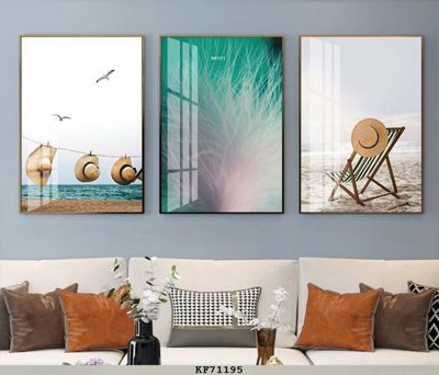 File in lụa File tranh hiện đại pha lê gương KF71195 (hoa văn) File tranh hiện đại pha lê gương KF71195