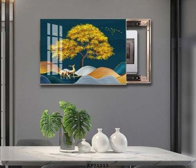 File tranh gốc File tranh hiện đại pha lê gương KF71213 (bản quyền) file PSD