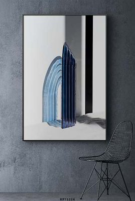 File gốc File tranh hiện đại pha lê gương KF71224 (in lụa) cao cấp