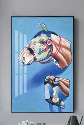 File PSD File tranh hiện đại pha lê gương KF71297 (gốc) nhiều lớp (multi-layer)