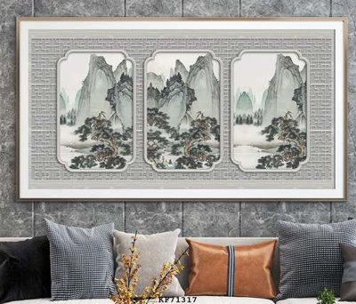 Download file File tranh hiện đại pha lê gương KF71317 (gốc) in mica bàn thờ