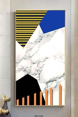 File ảnh File tranh hiện đại pha lê gương KF71320 (gốc) in biển hiệu