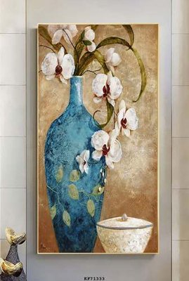 File in ấn chuyên nghiệp File tranh hiện đại pha lê gương KF71333 (file gốc)