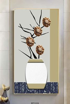 File in trần File tranh hiện đại pha lê gương KF71334 (bản gốc) bầu trời