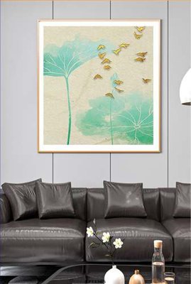 File gốc in ấn File tranh hiện đại pha lê gương KF71365 (sẵn sàng tải về)