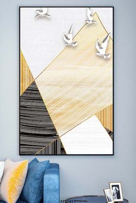 File gốc File tranh hiện đại pha lê gương KF71417 (chuẩn màu) cho in offset