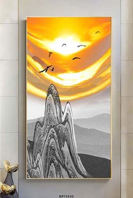 Mua file gốc File tranh hiện đại pha lê gương KF71530 (PSD) tại Filetranh.com