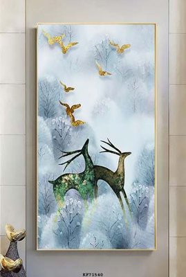 Mua file gốc File tranh hiện đại pha lê gương KF71540 (chất lượng) tại Filetranh.com