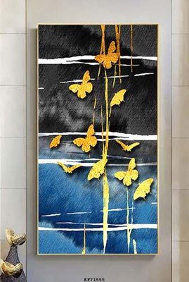 File PSD File tranh hiện đại pha lê gương KF71555 (gốc) nhiều lớp (multi-layer)