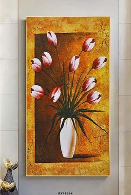 File gốc File tranh hiện đại pha lê gương KF71594 (in lụa) tranh phong thủy