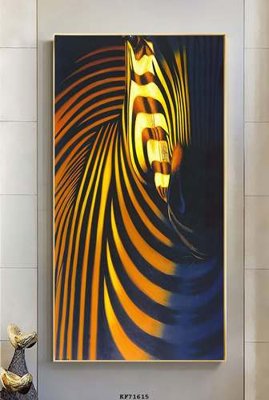 File in trần File tranh hiện đại pha lê gương KF71615 (bản gốc) đại dương