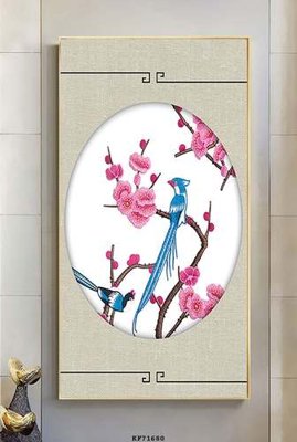 Hình ảnh gốc File tranh hiện đại pha lê gương KF71680 (để in khổ lớn)