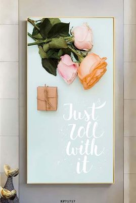 File tranh File tranh hiện đại pha lê gương KF71717 (bản gốc) treo tường