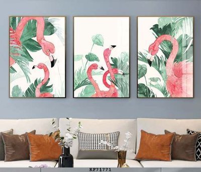 File tranh gốc in trần nhà File tranh hiện đại pha lê gương KF71771 3D