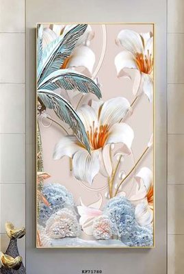 File in ấn File tranh hiện đại pha lê gương KF71780 (bản gốc) chất lượng cao