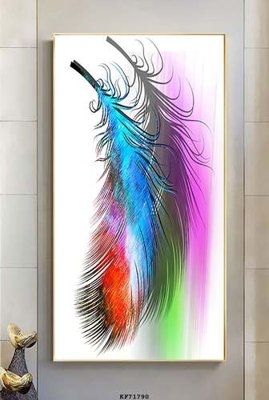 File ảnh File tranh hiện đại pha lê gương KF71790 (gốc) in poster